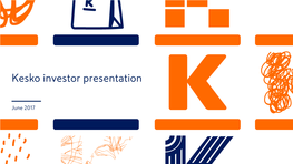 Kesko Investor Presentation