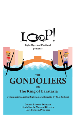 The Gondoliers Program 2017