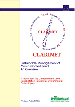Sustainable Management of Contaminated Land: an Overview