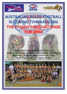 2014 Chiang Mai Challenge P