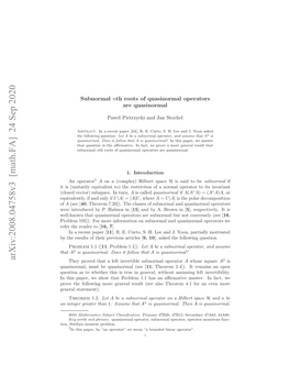 Arxiv:2008.04758V3 [Math.FA]