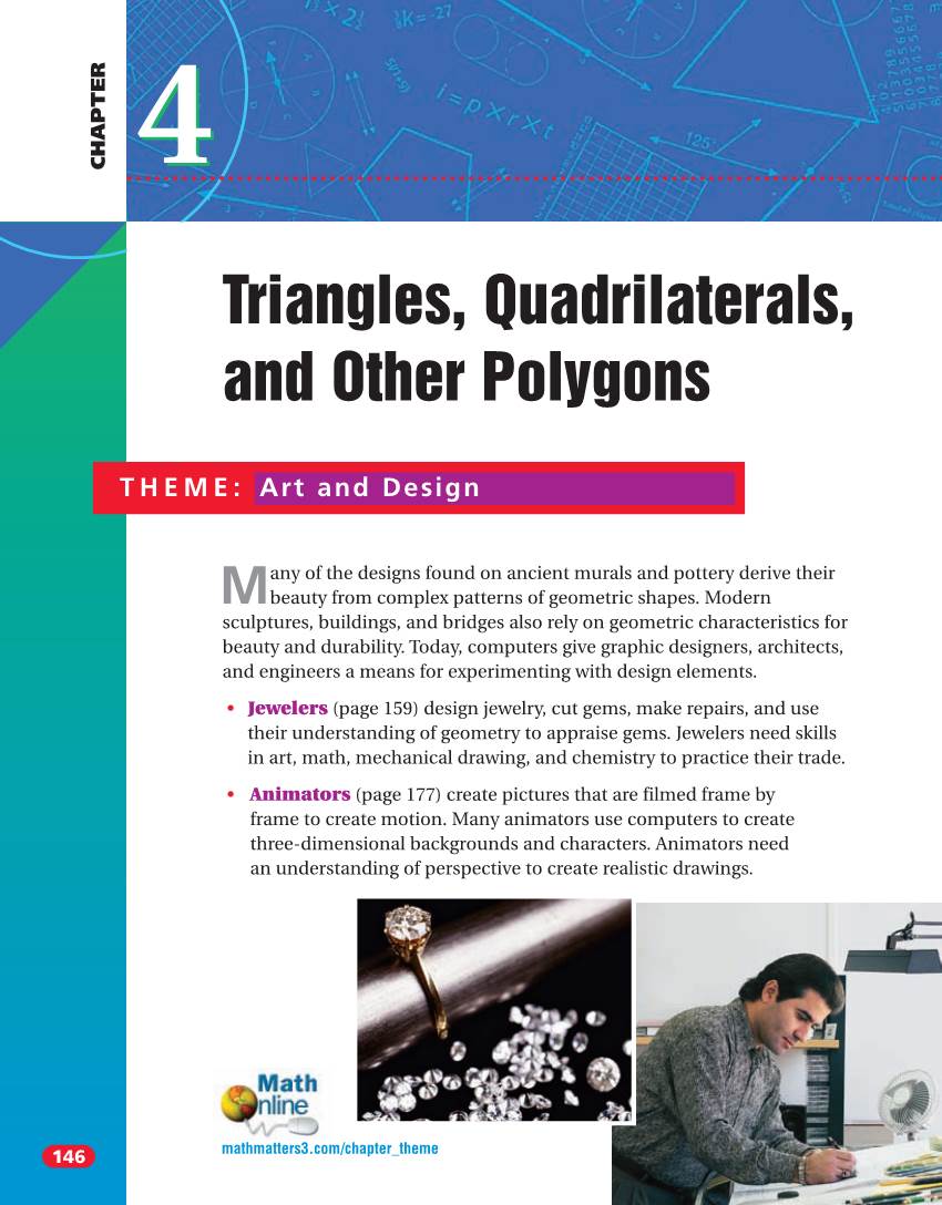 Chapter 4: Triangles, Quadrilaterals, and Other Polygons