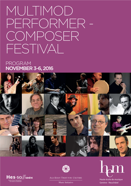 Multimod Performer - Composer Festival