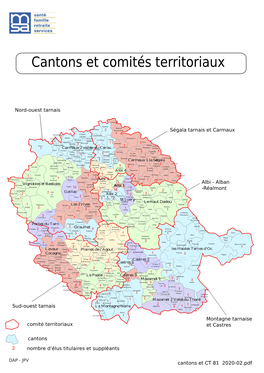 Cantons Et Comités Territoriaux