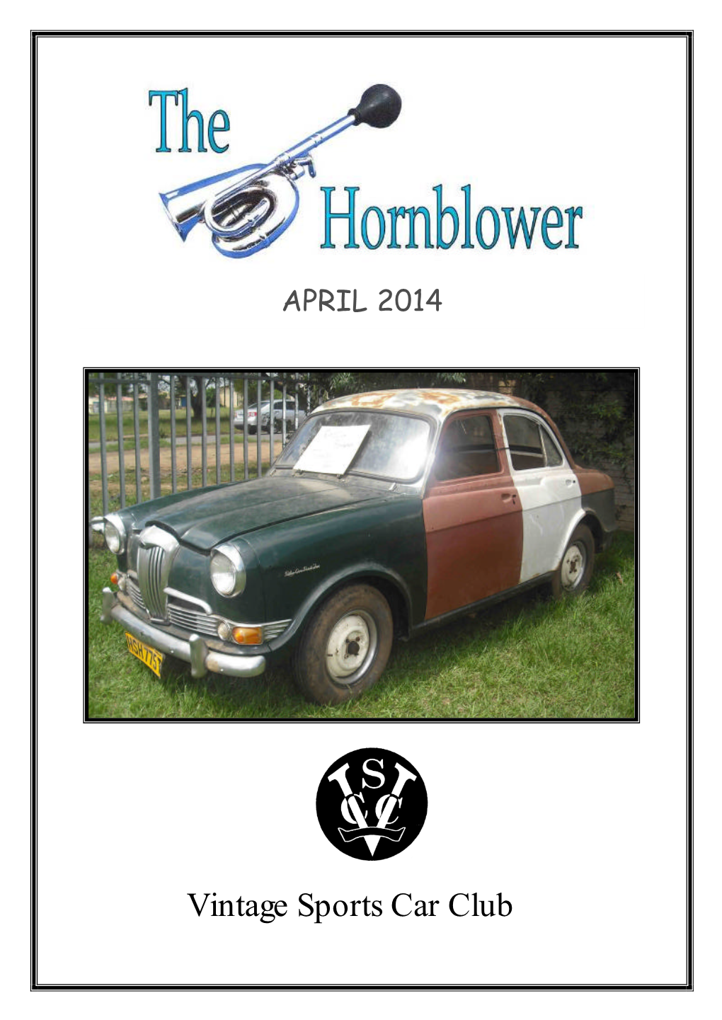 VSCC Newsletter April 2014.Docx