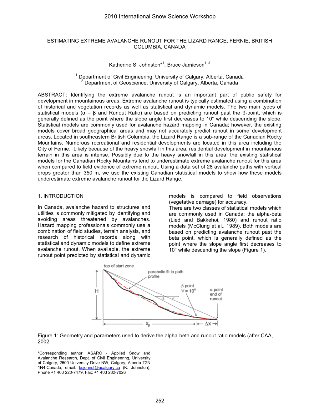 ISSW 2010 Proceedings Volume