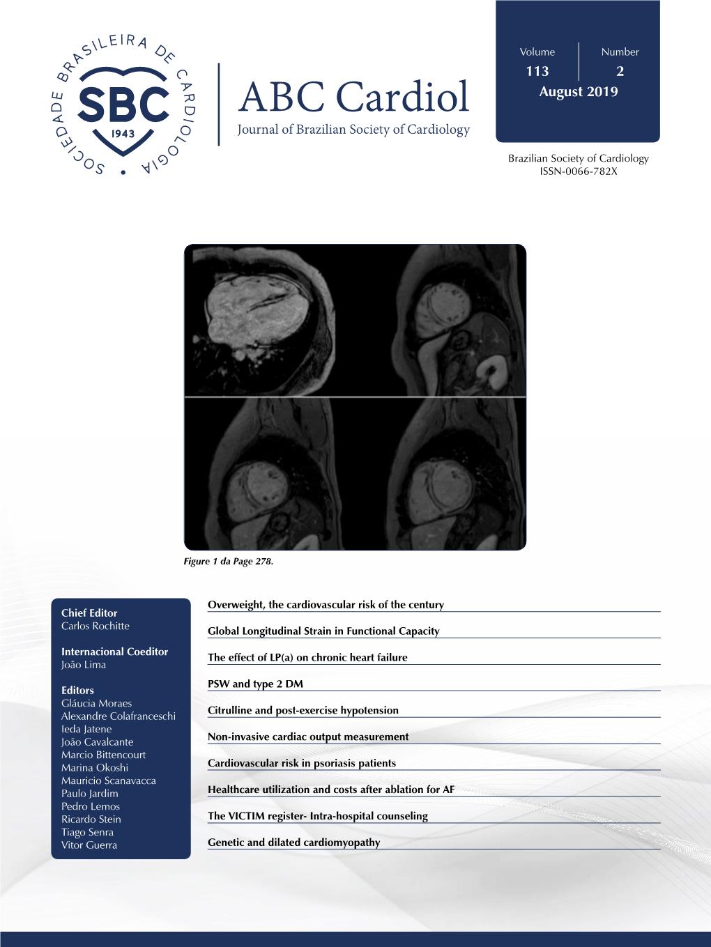 ABC Cardiol August 2019 Journal of Brazilian Society of Cardiology