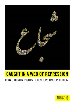 Caught in a Web of Repression: Iran's Human Rights Defenders Under Attack