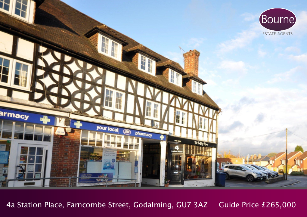 4A Station Place, Farncombe Street, Godalming, GU7 3AZ Guide Price £265,000 4A Station Place, Farncombe Street, Godalming, GU7 3AZ