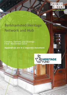 Berkhamsted Heritage Network and Hub