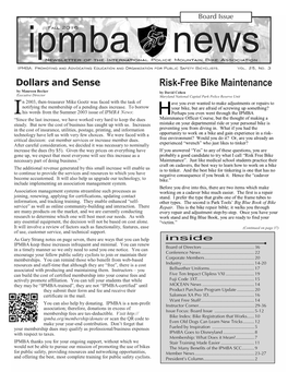 IPMBA News Fall 2016-JDH2016V4 WEB.Pub