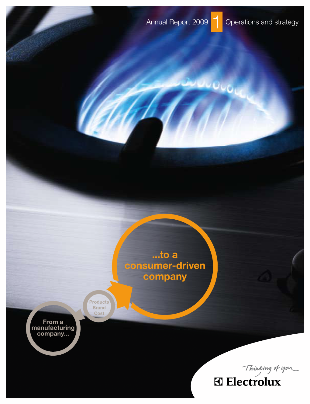 Electrolux Annual Report 2009 | Operations and Strategy and | Operations 2009 Report Annual Electrolux