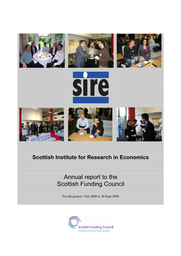 SIRE Report 3 (Oct 2008- Sept 2009)