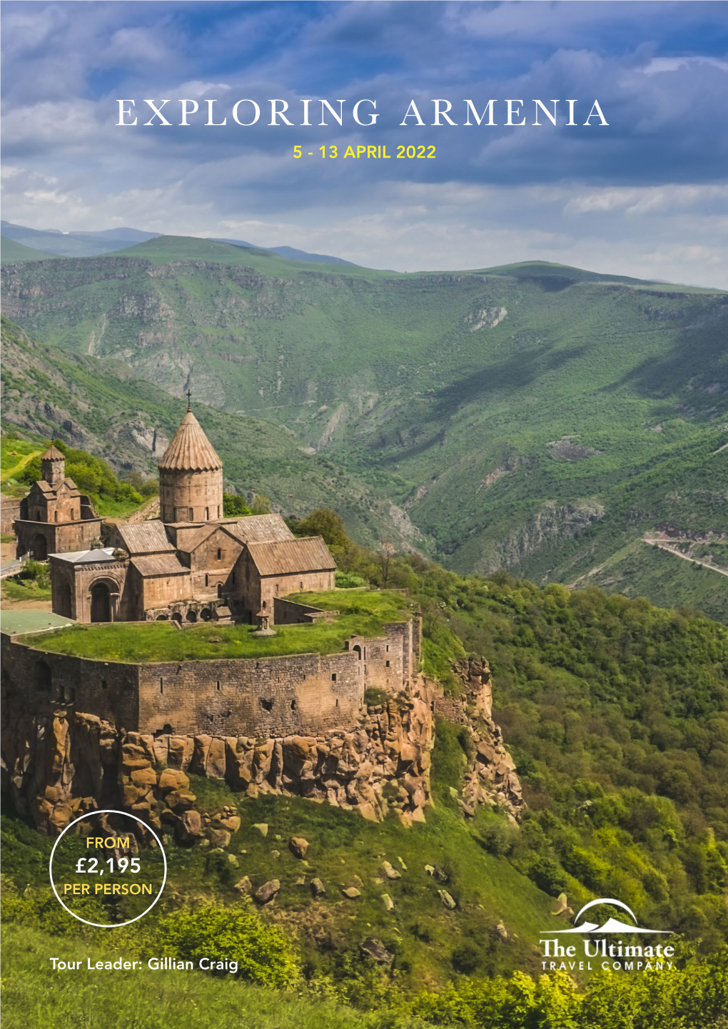 Exploring Armenia 5 - 13 April 2022