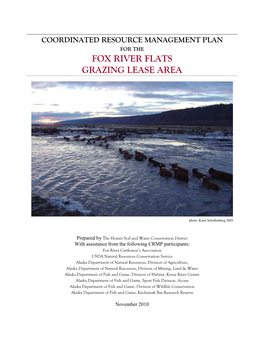 Fox River Flats Grazing Lease Area