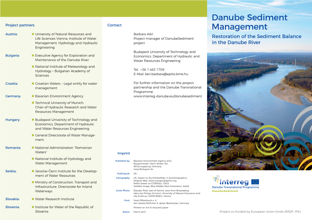 Danube Sediment Management