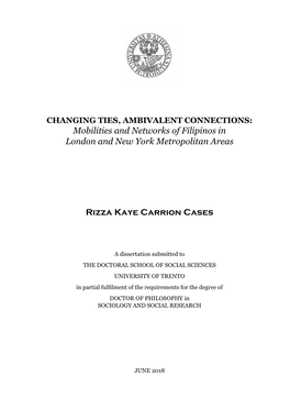 Cases, Rizza Kaye Dissertation