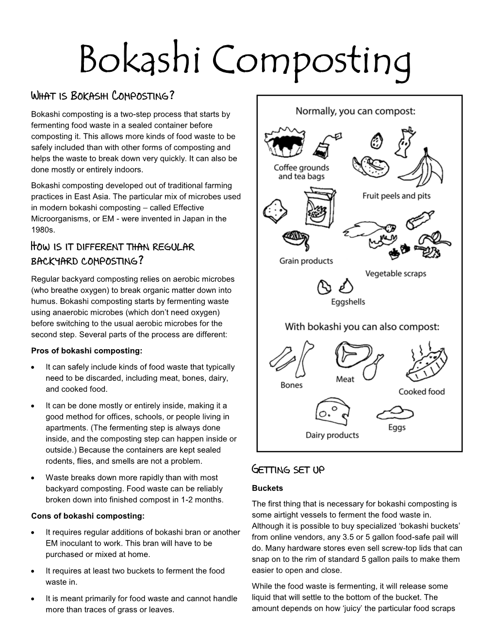 Bokashi Composting What Is Bokashi Composting?