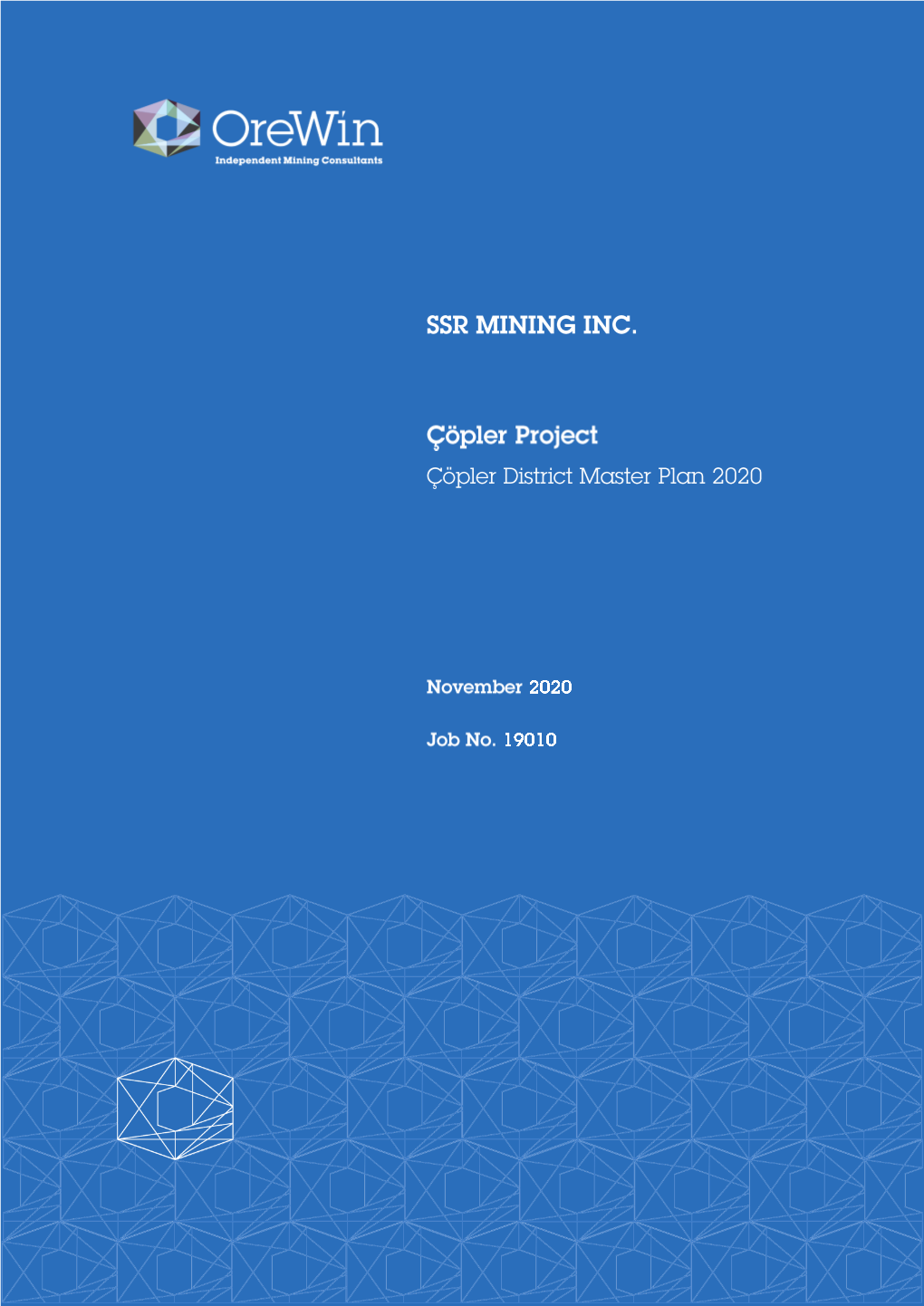 NI 43-101 Technical Report on Çöpler District Master Plan 2020 Erzincan Province, Turkey
