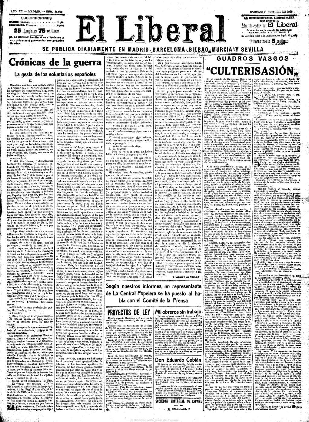 Cmiicas De La Guerra "CULTERÍSASIÓN„