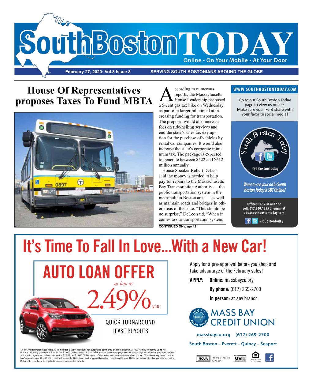 It's Time to Fall in Love...With a New Car! AUTO LOAN OFFER