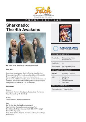 Sharknado 4 Press Release.Indd