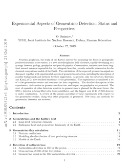 Experimental Aspects of Geoneutrino Detection: Status and Perspectives