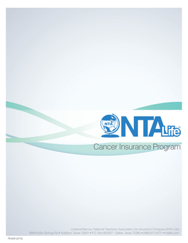 Cancer Insurance Program