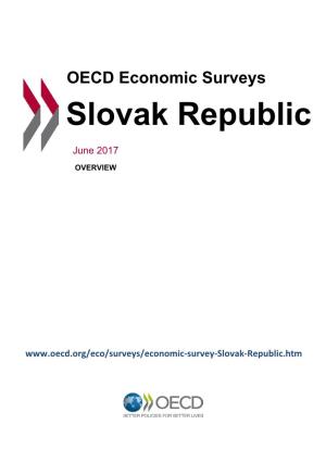 OECD Economic Surveys Slovak Republic