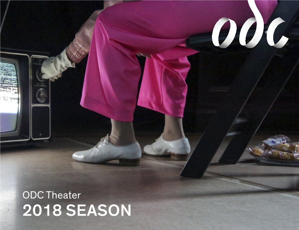 2018 ODC Theater Season Publication