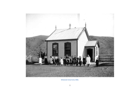 Whakataki School Early 1900S