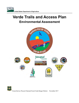 Verde Trails and Access Plan Environmental Assessment