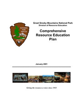 Comprehensive Resource Education Plan, Great Smoky Mountains