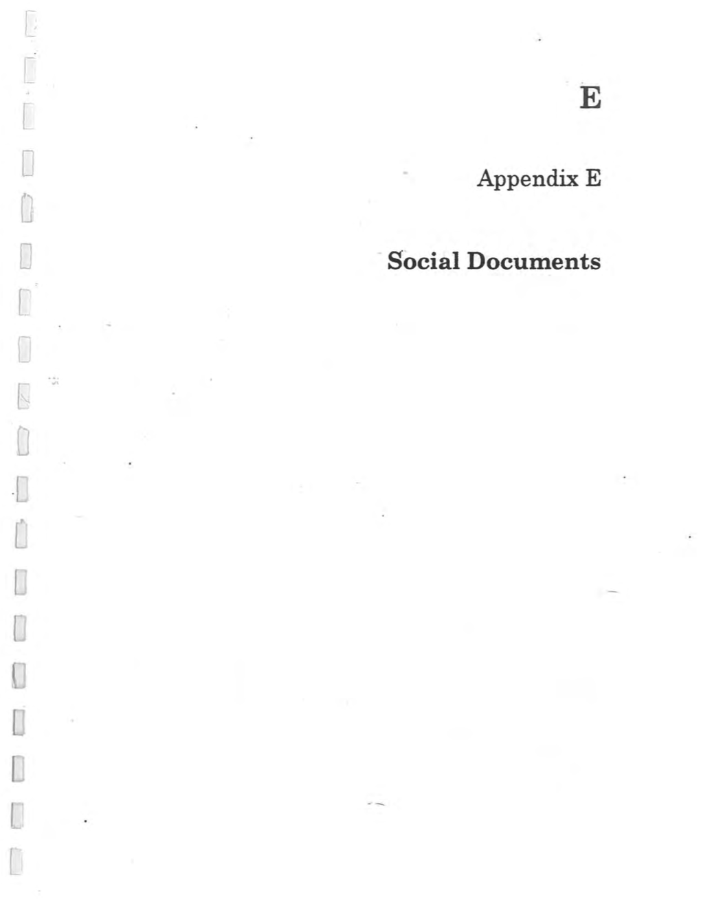 · S·Ocial Documents [