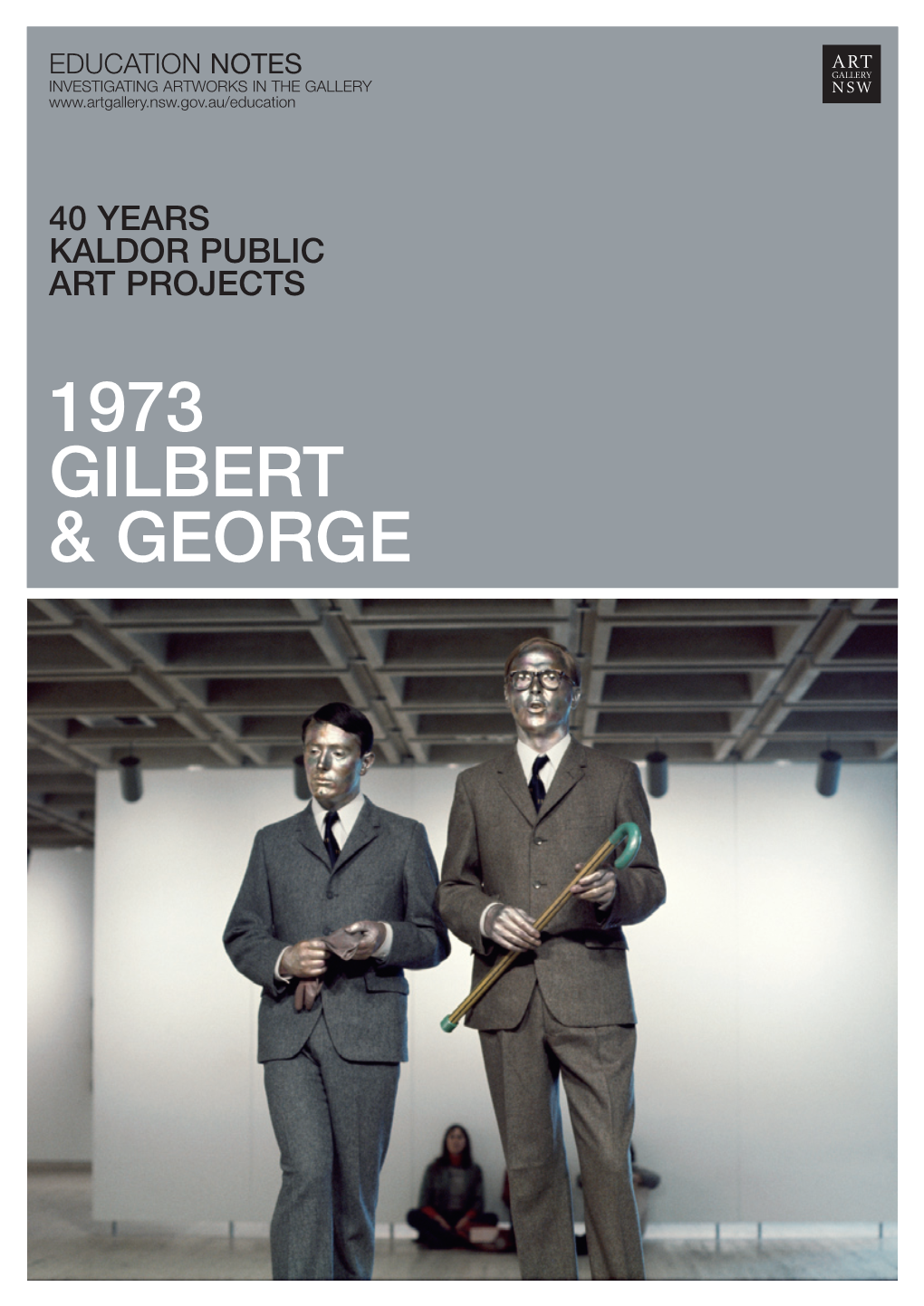 19Xx ARTIST NAME 1973 Gilbert & George