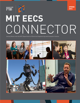 MIT EECS CONNECTOR Annual News from the MIT Department of Electrical Engineering and Computer Science