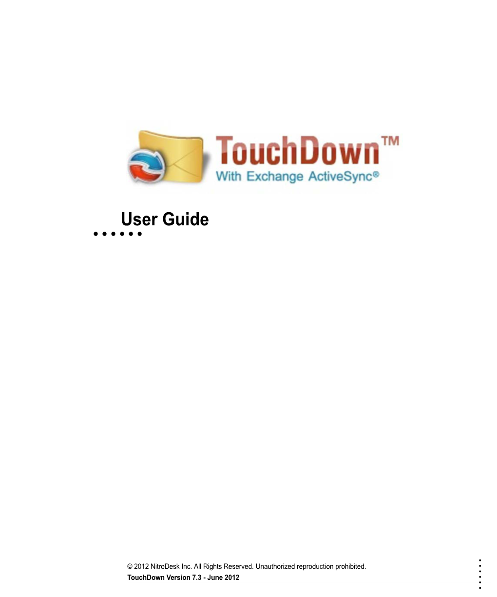 Touchdown User Guide