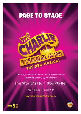 CHARLIE and the CHOCOLATE FACTORY Study Guide
