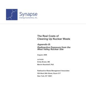 The Real Costs of Cleaning up Nuclear Waste