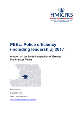 PEEL: Police Efficiency (Including Leadership) 2017