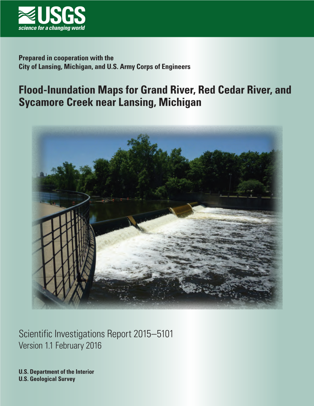 Flood-Inundation Maps for Grand River, Red Cedar River, and Sycamore Creek Near Lansing, Michigan
