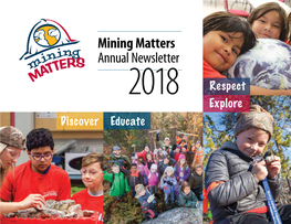 Mining Matters Annual Newsletter 2018