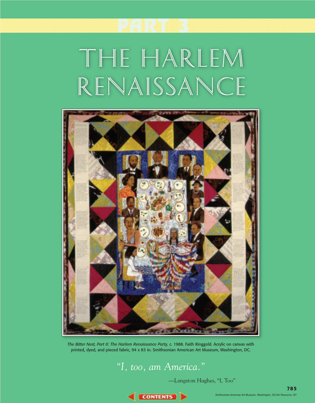 The Harlem Renaissance