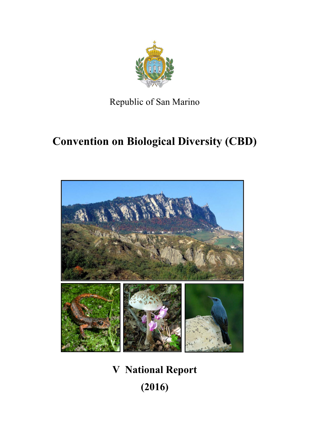 Convention on Biological Diversity – Republic of San Marino