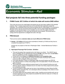 Rail Stimulus