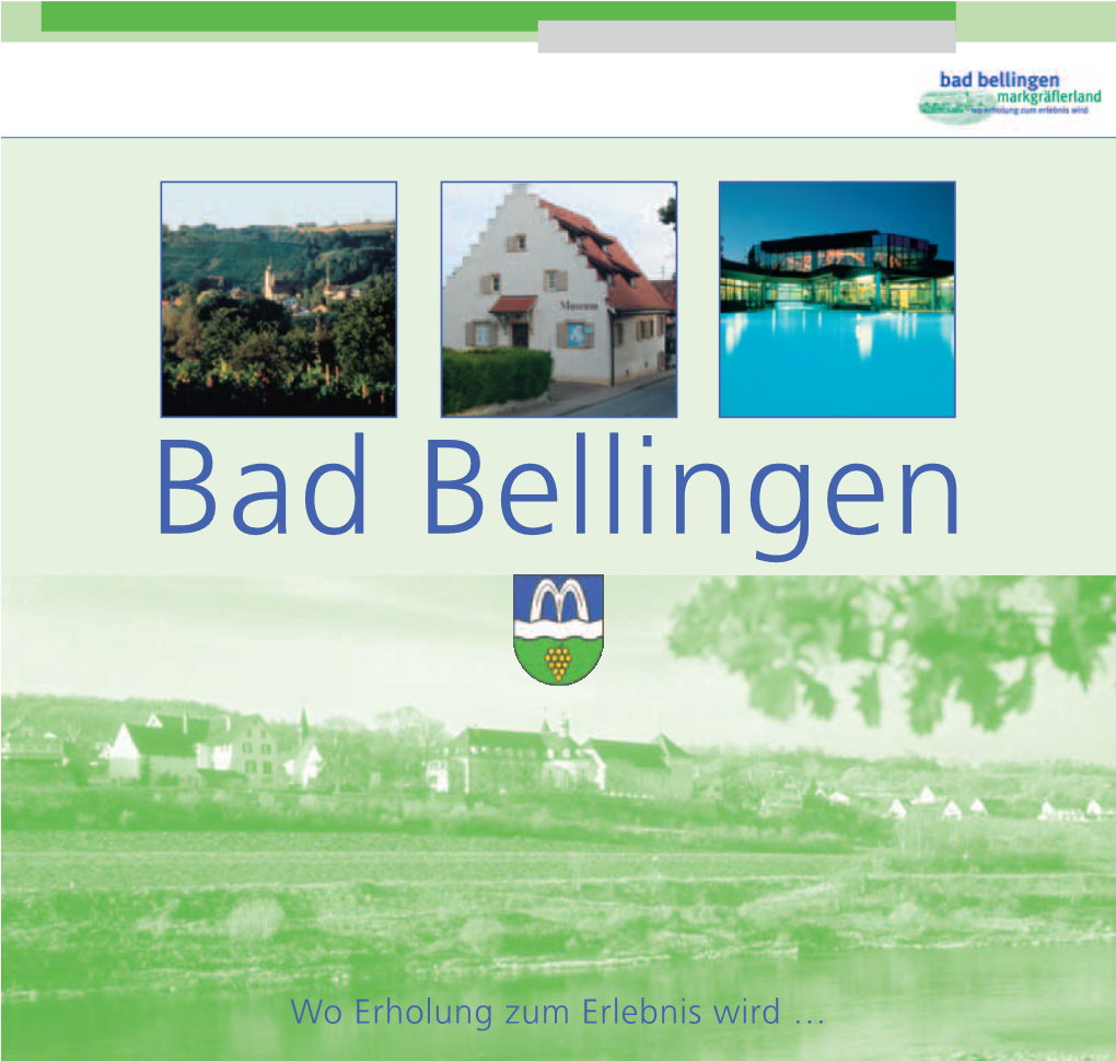 Bürger-Informationsbroschüre Bad Bellingen