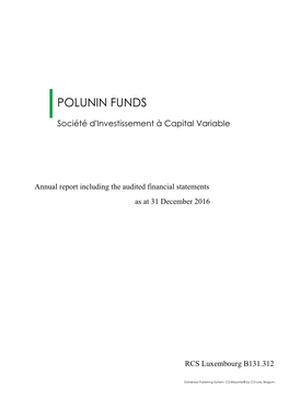 Polunin Funds