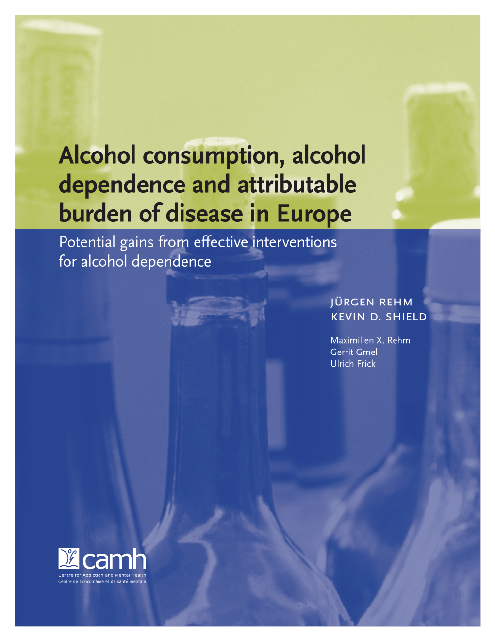 Alcohol-Attributable Burden of Disease for 27 European Countries in 2004