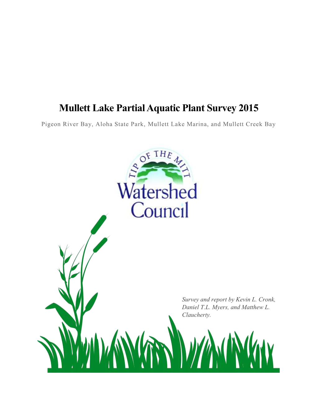 Mullett Lake Partial Aquatic Plant Survey 2015