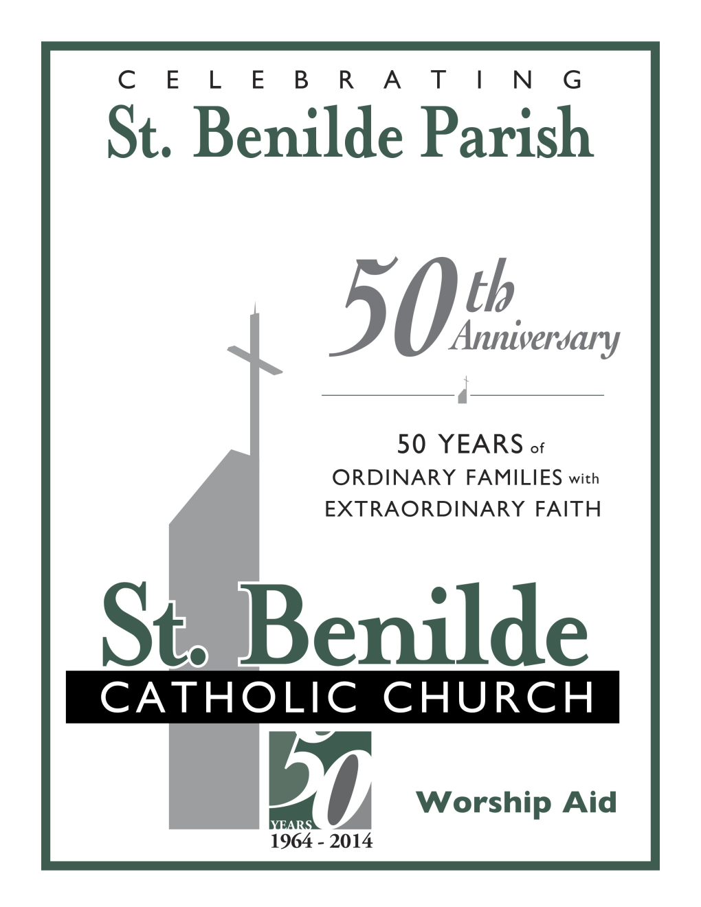 50Th Anniversary Mass Program Mass of Renewal Final Copy for Print.Pdf